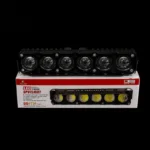 Baobao BB1731 LED Spotlight Bar with 3 Light Modes | Available in 4,5 and 6 LED Xenon Brightness German Technology Driving Fog Light for All Vehicles - Image 4